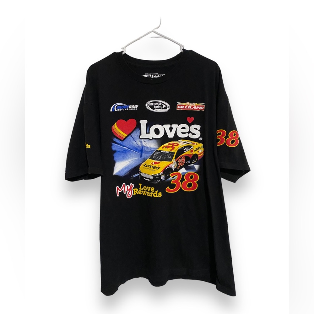 NASCAR Loves 38 by JH DESIGN Men’s Oversized TShirt Size 2XL